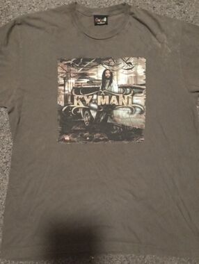 Ky-Mani Marley Graphic Tee - Men's Tan Short Sleeve Shirt